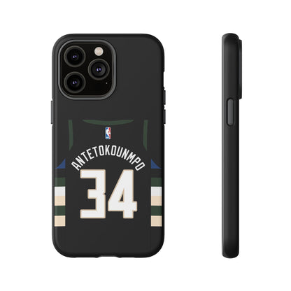 Giannis Antetokounmpo Force Drive Edition – Heavy-Duty ShockGuard Layers, Athletic Slim Fit | iPhone 8–16 Pro Max & Samsung S10–S25 Ultra Supported
