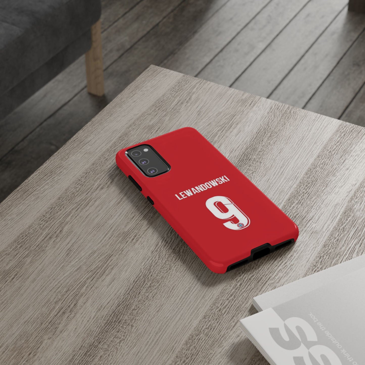 Robert Lewandowski Precision Guard – Dual-Layer Protection & Sleek Design | Compatible with iPhone 8 to 16 Pro Max & Samsung Galaxy S10 to S25 Ultra