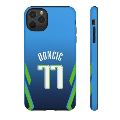 Luka Dončić Ice Vision Edition – Rugged Dual-Layer Build, Slim Fit | Compatible with iPhone 8–16 Pro Max & Samsung Galaxy S10–S25 Ultra