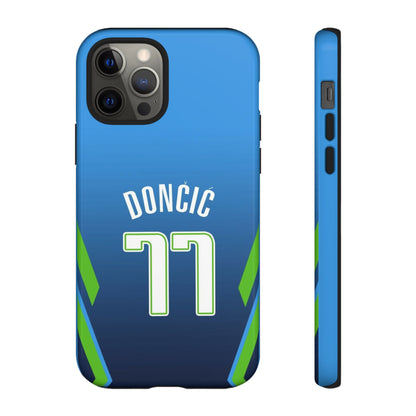 Luka Dončić Ice Vision Edition – Rugged Dual-Layer Build, Slim Fit | Compatible with iPhone 8–16 Pro Max & Samsung Galaxy S10–S25 Ultra