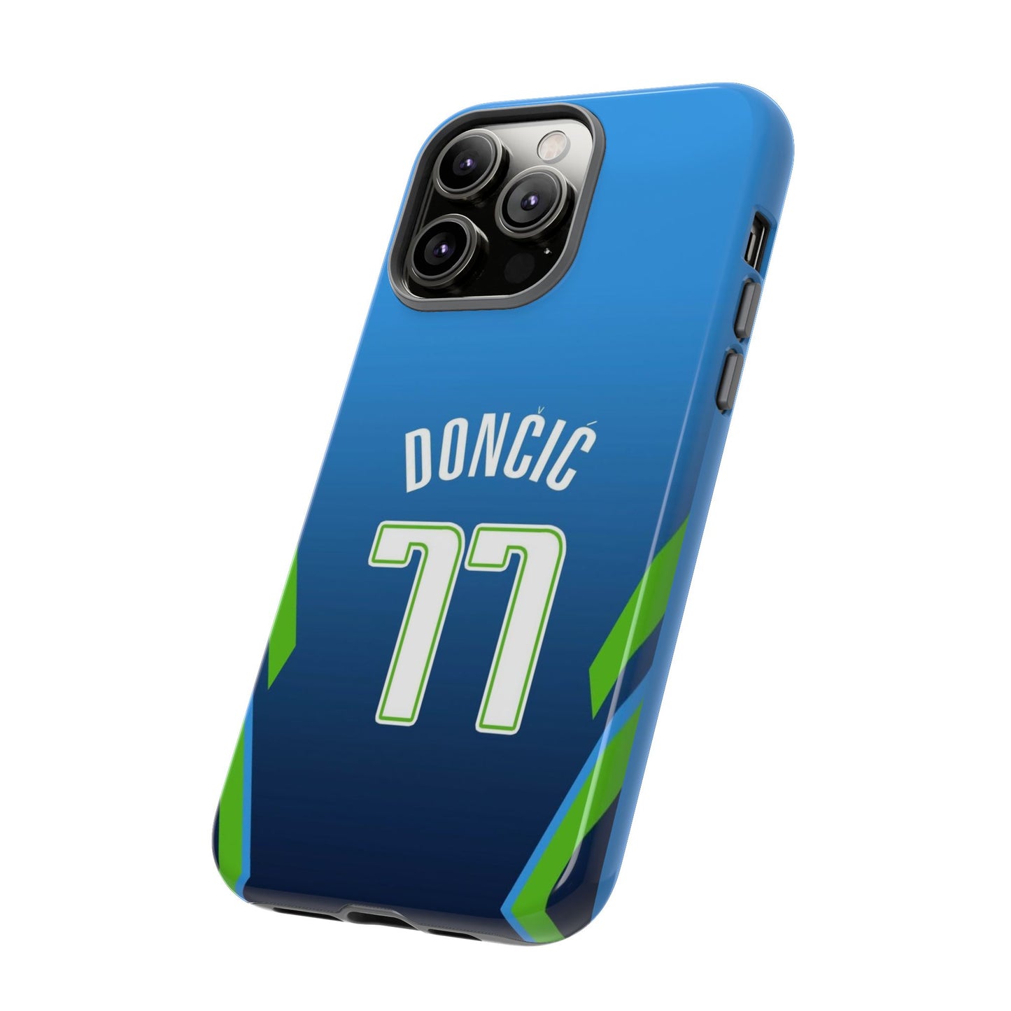 Luka Dončić Ice Vision Edition – Rugged Dual-Layer Build, Slim Fit | Compatible with iPhone 8–16 Pro Max & Samsung Galaxy S10–S25 Ultra