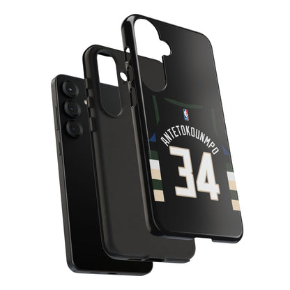 Giannis Antetokounmpo Force Drive Edition – Heavy-Duty ShockGuard Layers, Athletic Slim Fit | iPhone 8–16 Pro Max & Samsung S10–S25 Ultra Supported