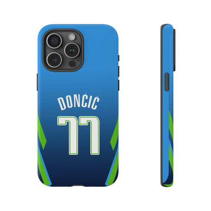 Luka Dončić Ice Vision Edition – Rugged Dual-Layer Build, Slim Fit | Compatible with iPhone 8–16 Pro Max & Samsung Galaxy S10–S25 Ultra