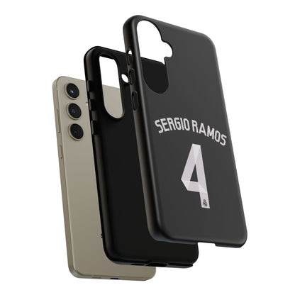 Sergio Ramos Defender Pro – Dual-Layer Shock Absorption & Slim Profile | Compatible with iPhone 8 to 16 Pro Max & Samsung Galaxy S10 to S25 Ultra