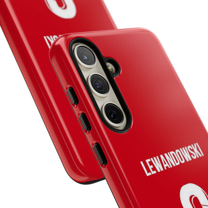Robert Lewandowski Precision Guard – Dual-Layer Protection & Sleek Design | Compatible with iPhone 8 to 16 Pro Max & Samsung Galaxy S10 to S25 Ultra