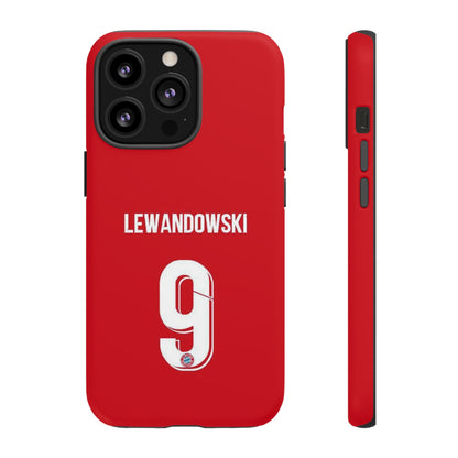 Robert Lewandowski Precision Guard – Dual-Layer Protection & Sleek Design | Compatible with iPhone 8 to 16 Pro Max & Samsung Galaxy S10 to S25 Ultra