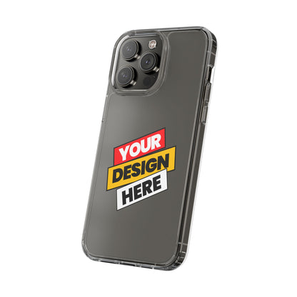 Custom Clear Transparent Cases for Phones - Personalized Protection, Ideal for Gifts, Birthdays, Holidays, Trendy Phone Accessories