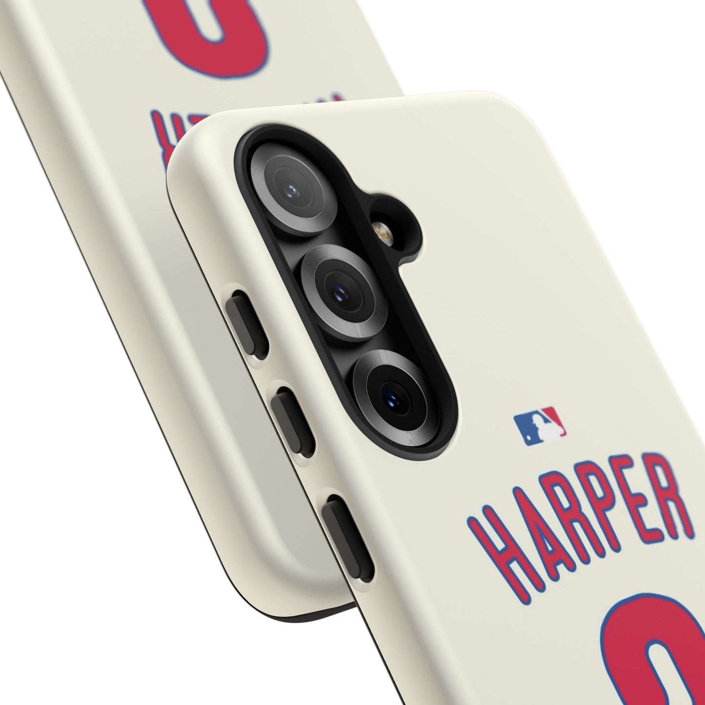 Bryce Harper PowerGrip – Dual-Layer Defense & Slim Fit | Compatible with iPhone 8 to 16 Pro Max & Samsung Galaxy S10 to S25 Ultra