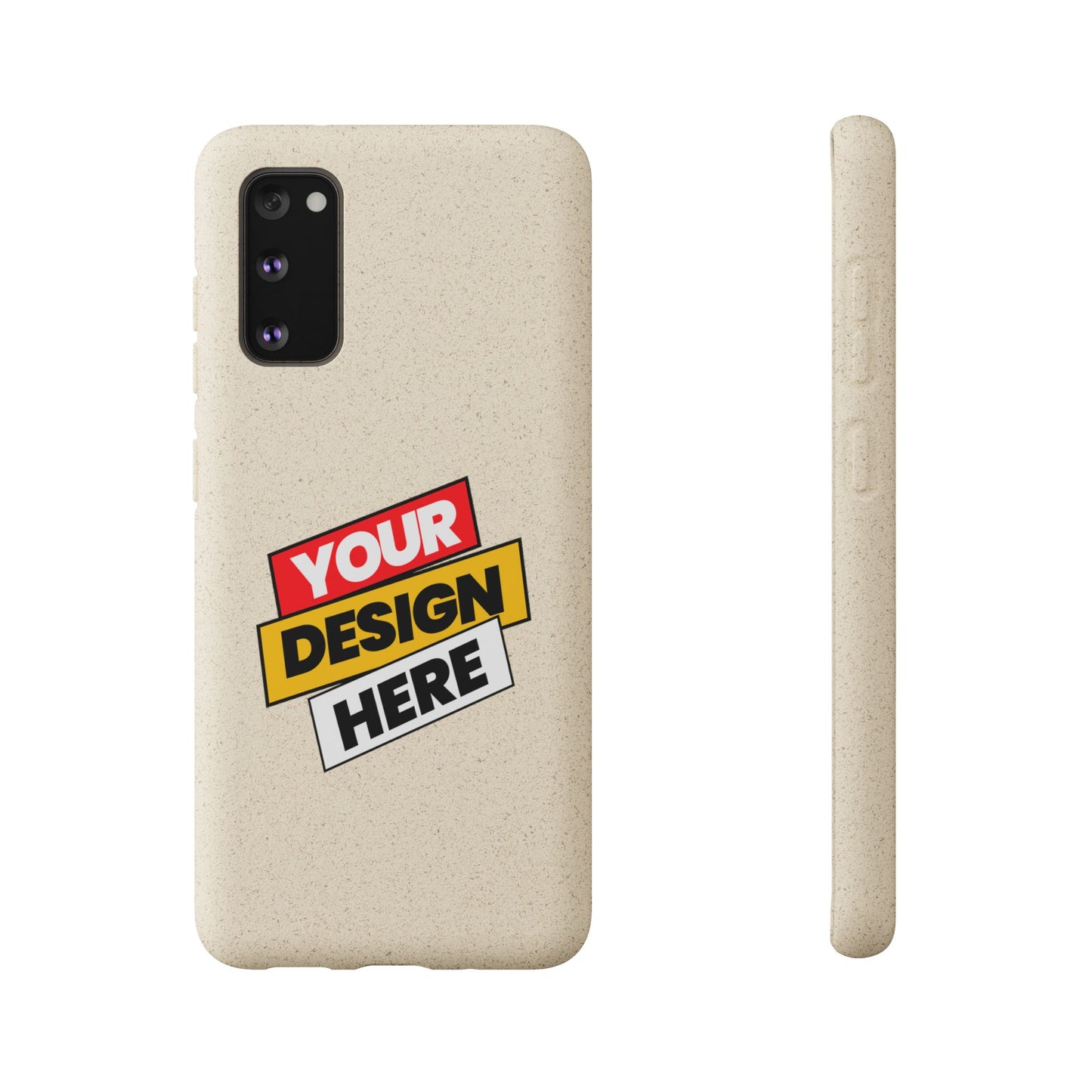Eco-Friendly Phone Case, Biodegradable Phone Cover, Sustainable Accessory, Customizable iPhone Case, Green Gift Idea, Environmentally