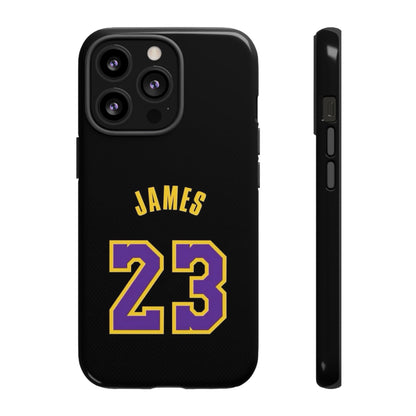 LeBron James King’s Guard Edition – MaxProtect Hybrid Shell, Athletic Profile | iPhone 8–16 Pro Max & Samsung S10–S25 Ultra Compatible