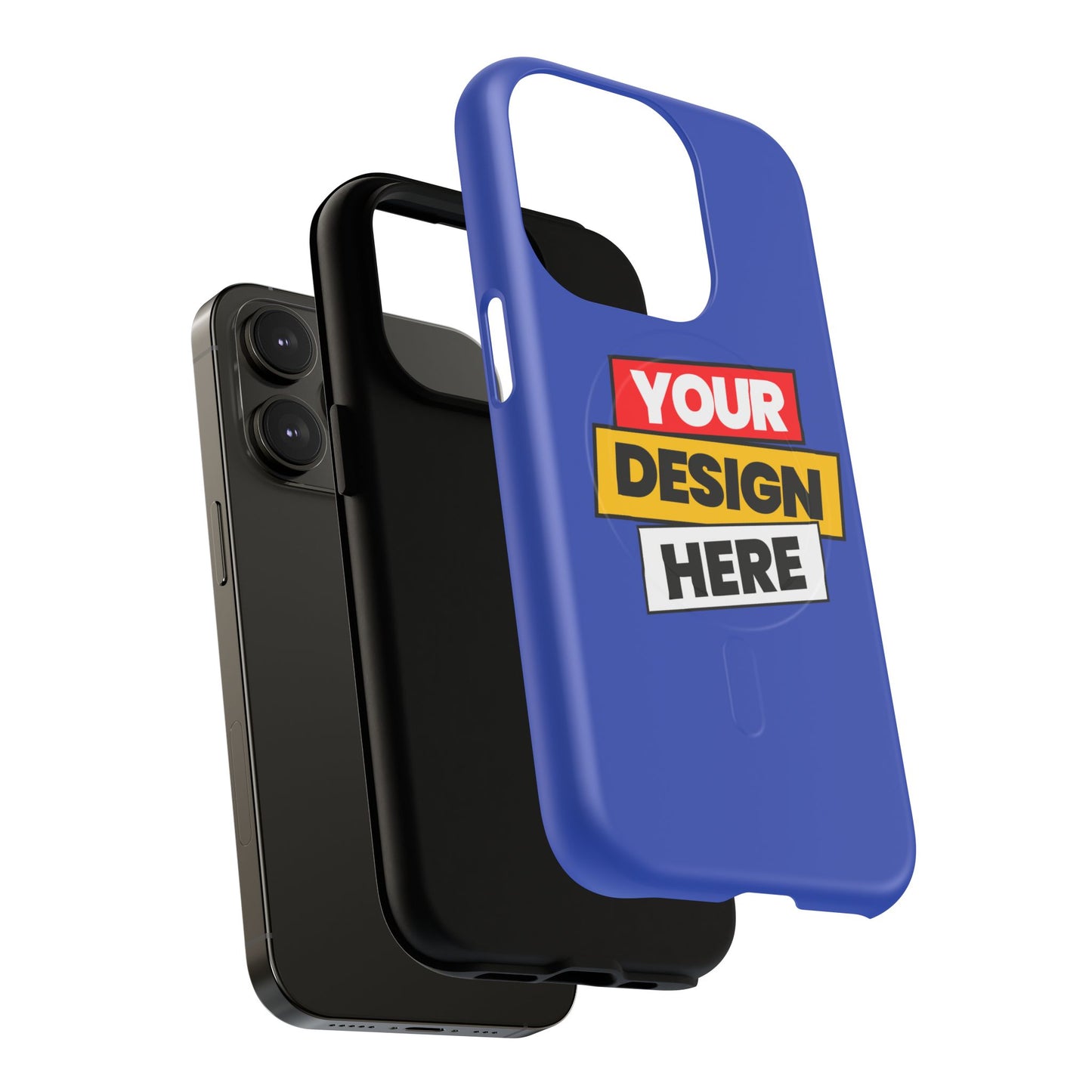 Tough Magnetic Phone Case, Customizable Phone Protector, Personalized Gift, Durable Tech Accessory, Ideal for Teens and Adults