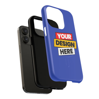 Tough Magnetic Phone Case, Customizable Phone Protector, Personalized Gift, Durable Tech Accessory, Ideal for Teens and Adults