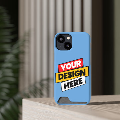 Stylish Phone Case with Card Holder, Personalized Phone Accessory, Customizable Mobile Cover, Practical Gift Idea, Durable Protection [...]