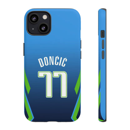 Luka Dončić Ice Vision Edition – Rugged Dual-Layer Build, Slim Fit | Compatible with iPhone 8–16 Pro Max & Samsung Galaxy S10–S25 Ultra