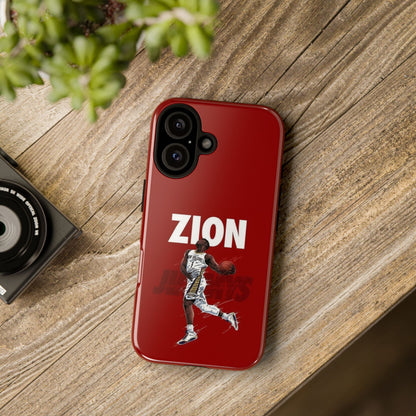 Zion Williamson Power Drive Edition – Rugged Dual-Layer Armor & Slim Fit | Compatible with iPhone 8–16 Pro Max & Samsung S10–S25 Ultra