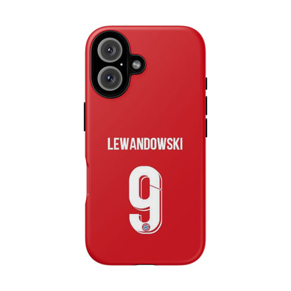 Robert Lewandowski Precision Guard – Dual-Layer Protection & Sleek Design | Compatible with iPhone 8 to 16 Pro Max & Samsung Galaxy S10 to S25 Ultra