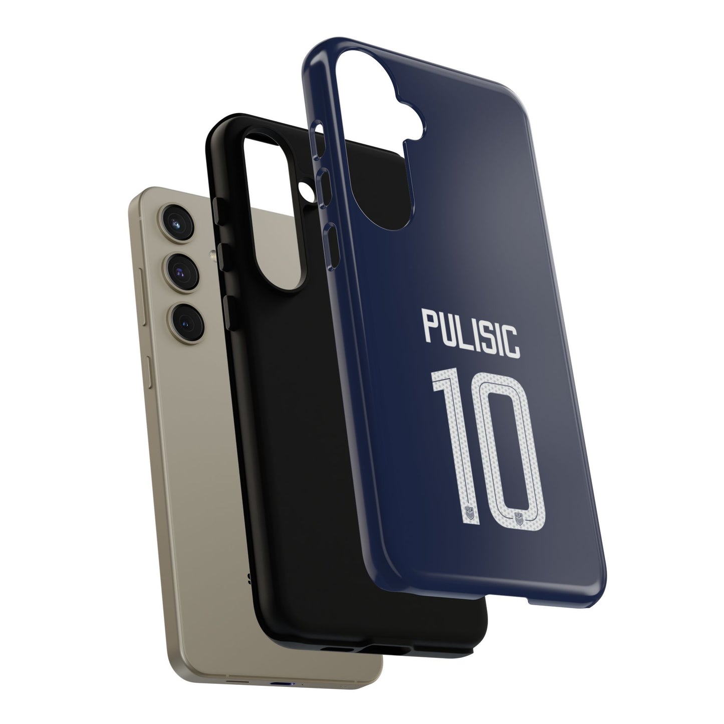 Christian Pulisic Precision Armor – Dual-Layer Durability & Sleek Fit | Compatible with iPhone 8 to 16 Pro Max & Samsung Galaxy S10 to S25 Ultra