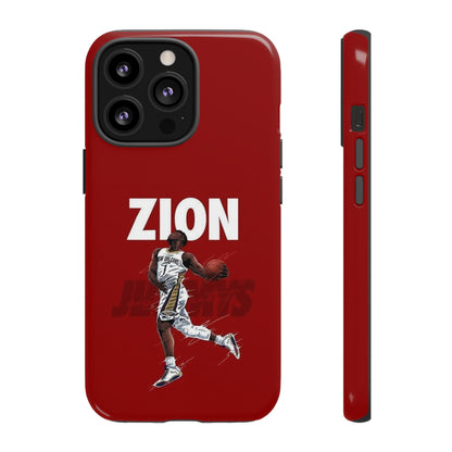 Zion Williamson Power Drive Edition – Rugged Dual-Layer Armor & Slim Fit | Compatible with iPhone 8–16 Pro Max & Samsung S10–S25 Ultra