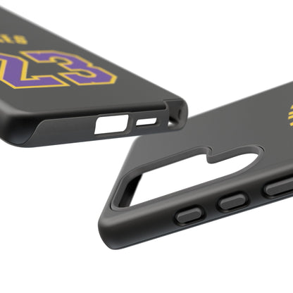 LeBron James King’s Guard Edition – MaxProtect Hybrid Shell, Athletic Profile | iPhone 8–16 Pro Max & Samsung S10–S25 Ultra Compatible