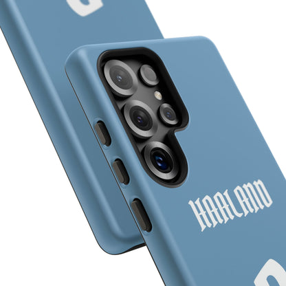 Erling Haaland PowerStrike – Rugged Dual-Layer Protection & Slim Profile | Compatible with iPhone 8 to 16 Pro Max & Samsung Galaxy S10 to S25 Ultra