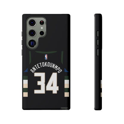 Giannis Antetokounmpo Force Drive Edition – Heavy-Duty ShockGuard Layers, Athletic Slim Fit | iPhone 8–16 Pro Max & Samsung S10–S25 Ultra Supported
