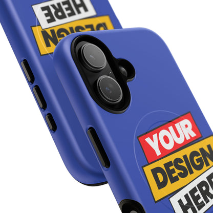 Tough Magnetic Phone Case, Customizable Phone Protector, Personalized Gift, Durable Tech Accessory, Ideal for Teens and Adults