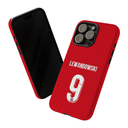 Robert Lewandowski Precision Guard – Dual-Layer Protection & Sleek Design | Compatible with iPhone 8 to 16 Pro Max & Samsung Galaxy S10 to S25 Ultra