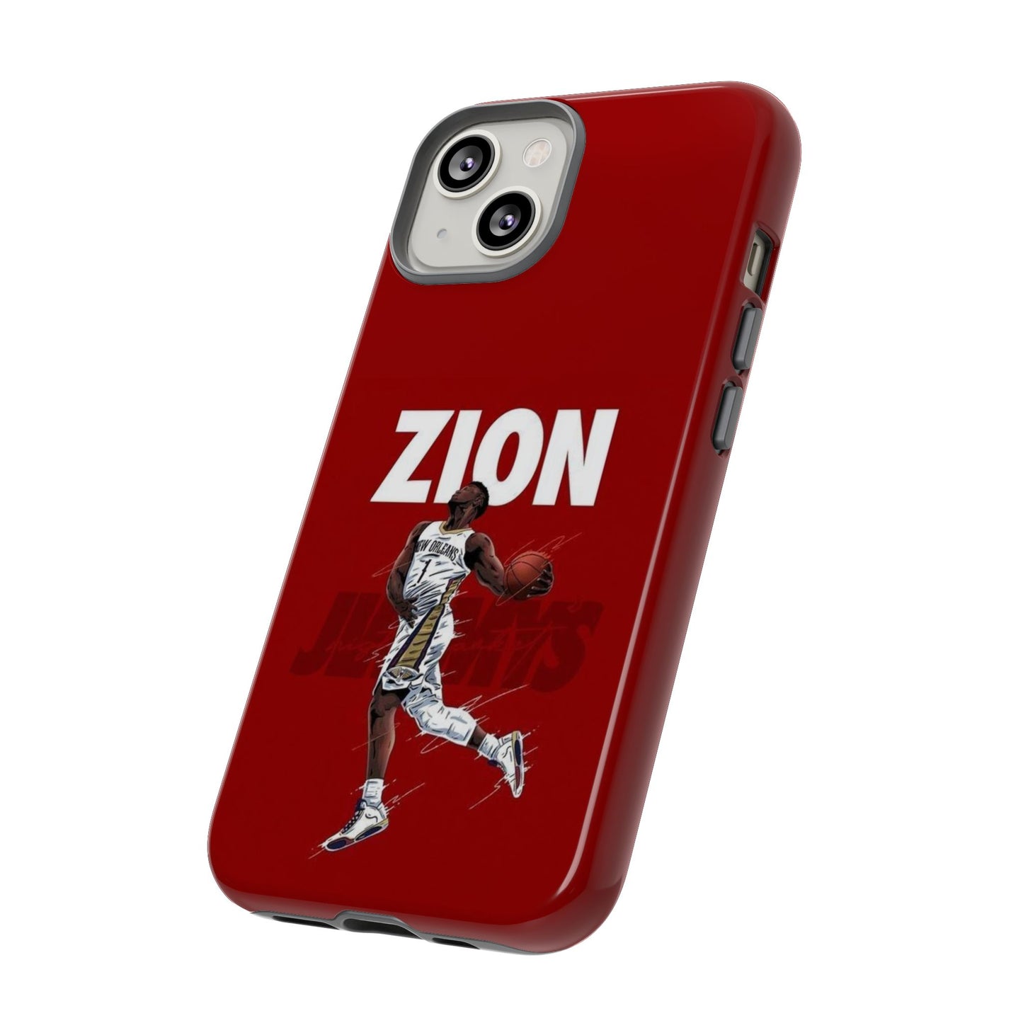 Zion Williamson Power Drive Edition – Rugged Dual-Layer Armor & Slim Fit | Compatible with iPhone 8–16 Pro Max & Samsung S10–S25 Ultra