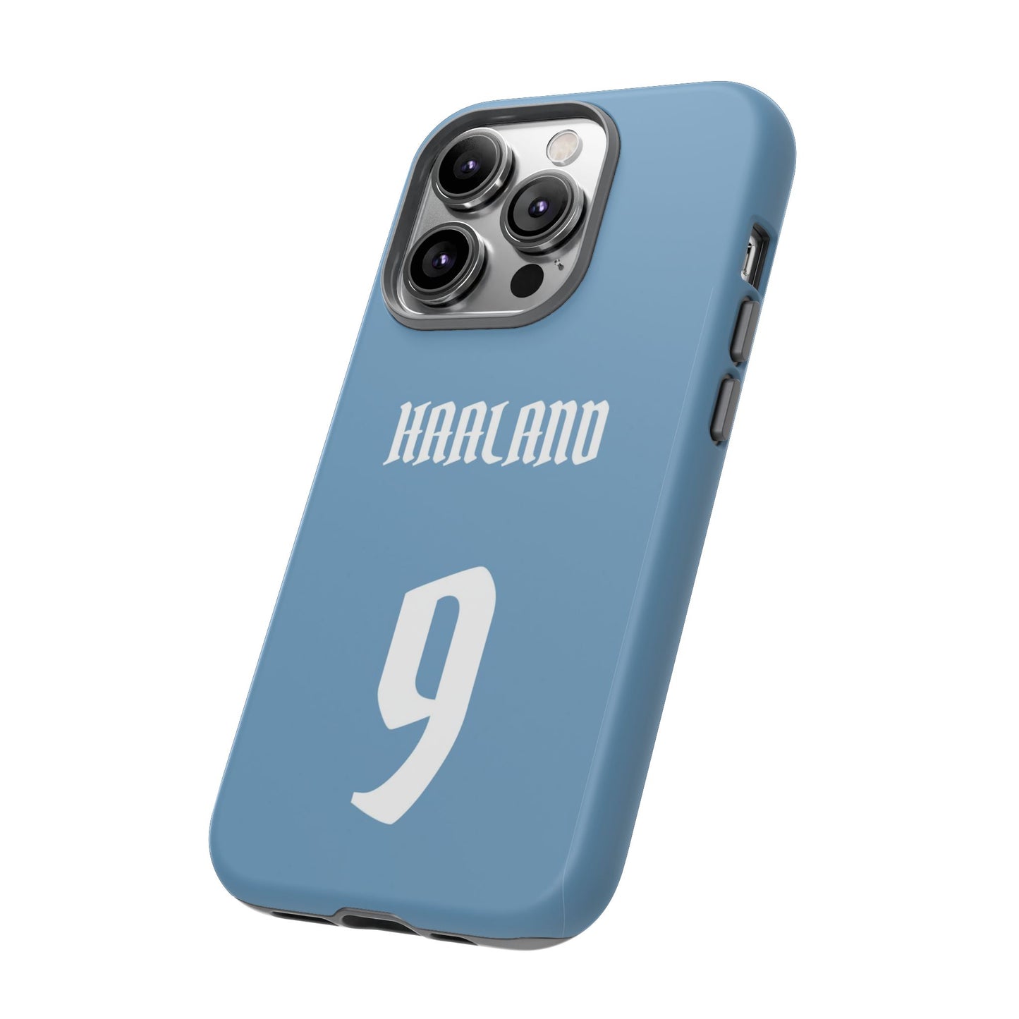 Erling Haaland PowerStrike – Rugged Dual-Layer Protection & Slim Profile | Compatible with iPhone 8 to 16 Pro Max & Samsung Galaxy S10 to S25 Ultra
