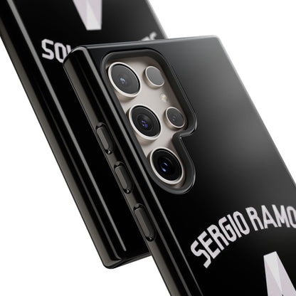 Sergio Ramos Defender Pro – Dual-Layer Shock Absorption & Slim Profile | Compatible with iPhone 8 to 16 Pro Max & Samsung Galaxy S10 to S25 Ultra