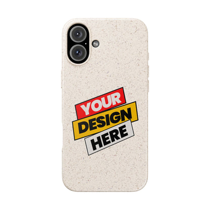Eco-Friendly Phone Case, Biodegradable Phone Cover, Sustainable Accessory, Customizable iPhone Case, Green Gift Idea, Environmentally