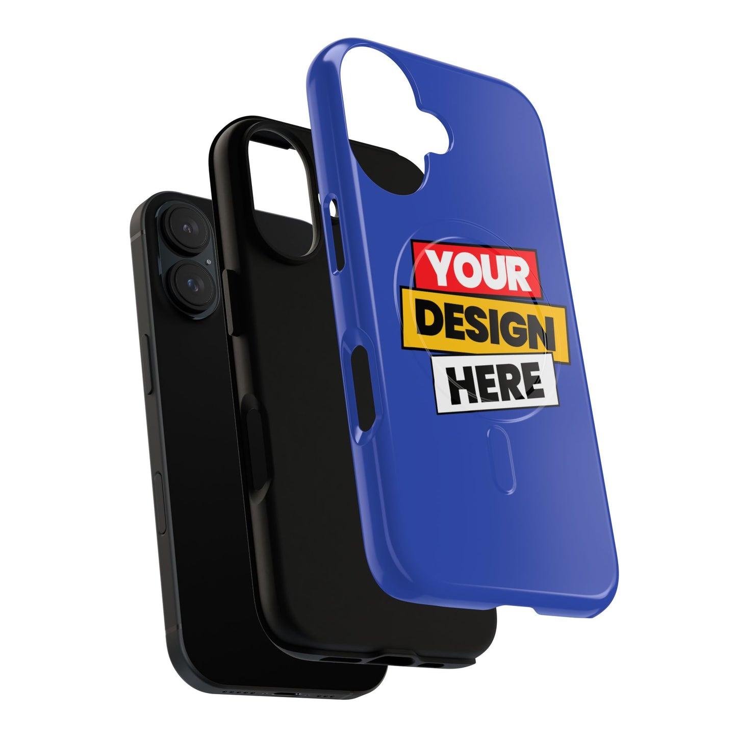 Tough Magnetic Phone Case, Customizable Phone Protector, Personalized Gift, Durable Tech Accessory, Ideal for Teens and Adults