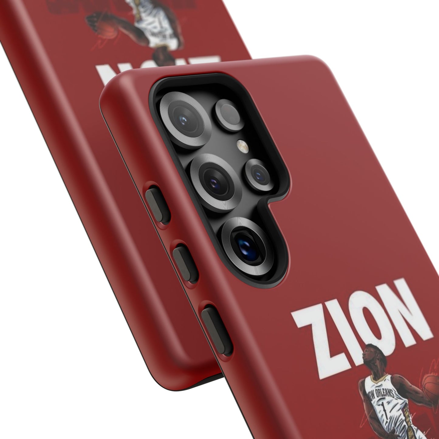 Zion Williamson Power Drive Edition – Rugged Dual-Layer Armor & Slim Fit | Compatible with iPhone 8–16 Pro Max & Samsung S10–S25 Ultra