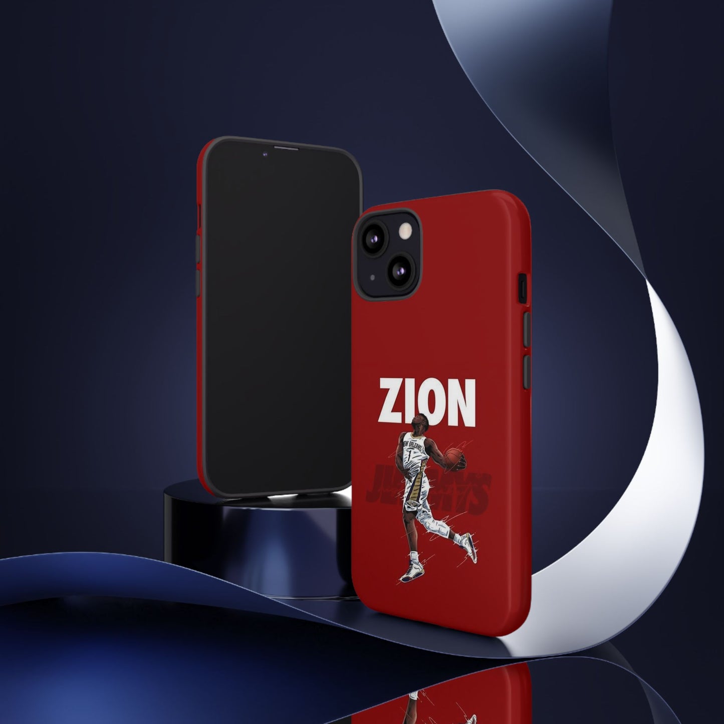 Zion Williamson Power Drive Edition – Rugged Dual-Layer Armor & Slim Fit | Compatible with iPhone 8–16 Pro Max & Samsung S10–S25 Ultra