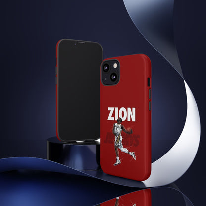 Zion Williamson Power Drive Edition – Rugged Dual-Layer Armor & Slim Fit | Compatible with iPhone 8–16 Pro Max & Samsung S10–S25 Ultra