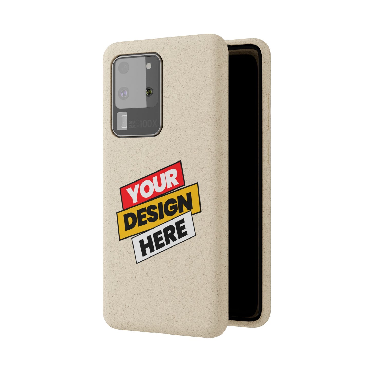 Eco-Friendly Phone Case, Biodegradable Phone Cover, Sustainable Accessory, Customizable iPhone Case, Green Gift Idea, Environmentally