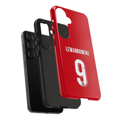 Robert Lewandowski Precision Guard – Dual-Layer Protection & Sleek Design | Compatible with iPhone 8 to 16 Pro Max & Samsung Galaxy S10 to S25 Ultra