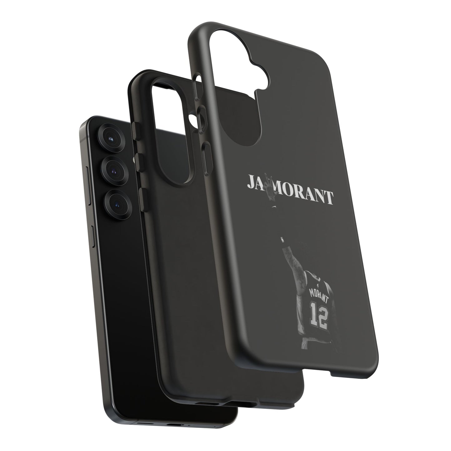Ja Morant Explosive Drive Series – Shock-Absorbing Dual-Layer Case | Compatible with iPhone 8–16 Pro Max & Samsung Galaxy S10–S25 Ultra