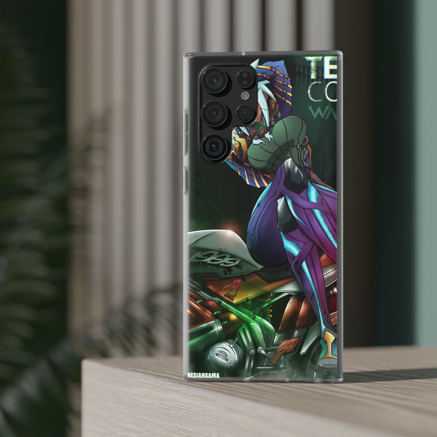 Anime-Inspired Phone Case - Flexi Cases, Custom Phone Cover, Gift for Her, Birthday Present, Unique Cell Phone Accessories