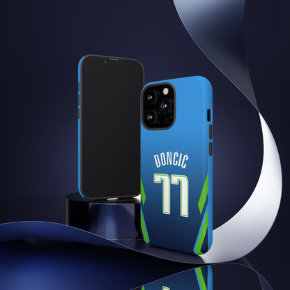 Luka Dončić Ice Vision Edition – Rugged Dual-Layer Build, Slim Fit | Compatible with iPhone 8–16 Pro Max & Samsung Galaxy S10–S25 Ultra