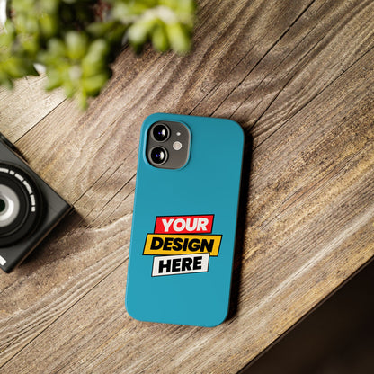 Cool Cat Slim Phone Case, Personalized Gift, Trendy Pet Lover Accessory, Unique Phone Cover, Animal Lover Case, Birthday Present