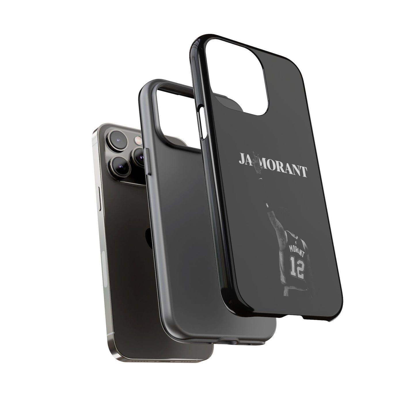 Ja Morant Explosive Drive Series – Shock-Absorbing Dual-Layer Case | Compatible with iPhone 8–16 Pro Max & Samsung Galaxy S10–S25 Ultra