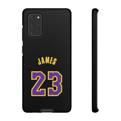 LeBron James King’s Guard Edition – MaxProtect Hybrid Shell, Athletic Profile | iPhone 8–16 Pro Max & Samsung S10–S25 Ultra Compatible