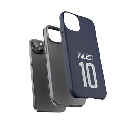 Christian Pulisic Precision Armor – Dual-Layer Durability & Sleek Fit | Compatible with iPhone 8 to 16 Pro Max & Samsung Galaxy S10 to S25 Ultra