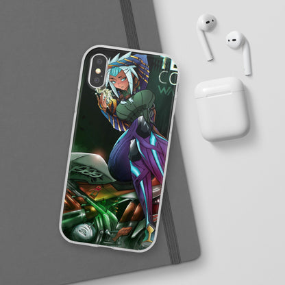 Anime-Inspired Phone Case - Flexi Cases, Custom Phone Cover, Gift for Her, Birthday Present, Unique Cell Phone Accessories