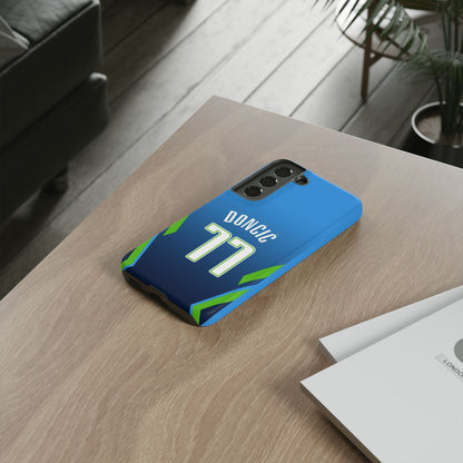 Luka Dončić Ice Vision Edition – Rugged Dual-Layer Build, Slim Fit | Compatible with iPhone 8–16 Pro Max & Samsung Galaxy S10–S25 Ultra