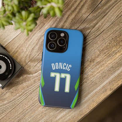 Luka Dončić Ice Vision Edition – Rugged Dual-Layer Build, Slim Fit | Compatible with iPhone 8–16 Pro Max & Samsung Galaxy S10–S25 Ultra