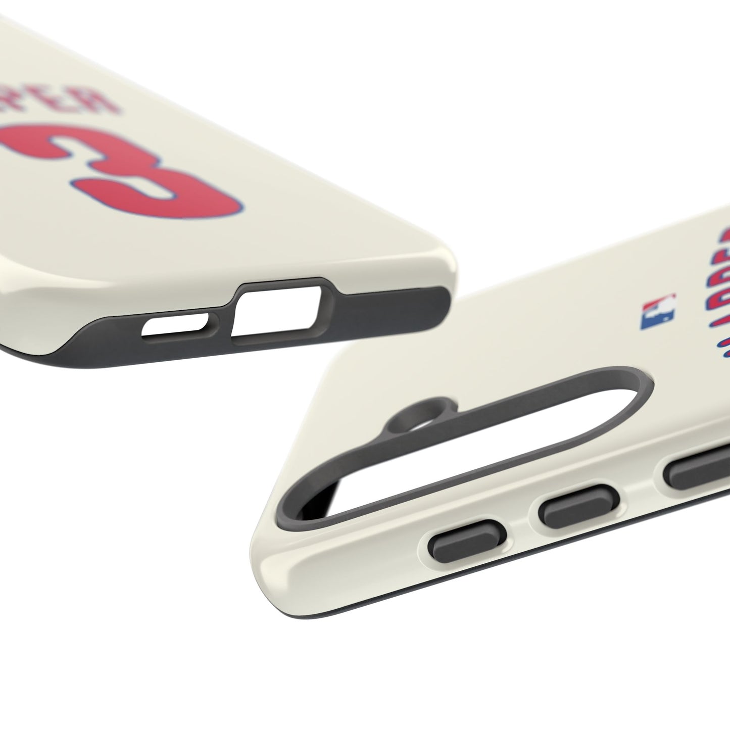 Bryce Harper PowerGrip – Dual-Layer Defense & Slim Fit | Compatible with iPhone 8 to 16 Pro Max & Samsung Galaxy S10 to S25 Ultra