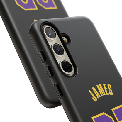 LeBron James King’s Guard Edition – MaxProtect Hybrid Shell, Athletic Profile | iPhone 8–16 Pro Max & Samsung S10–S25 Ultra Compatible
