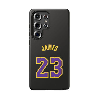 LeBron James King’s Guard Edition – MaxProtect Hybrid Shell, Athletic Profile | iPhone 8–16 Pro Max & Samsung S10–S25 Ultra Compatible